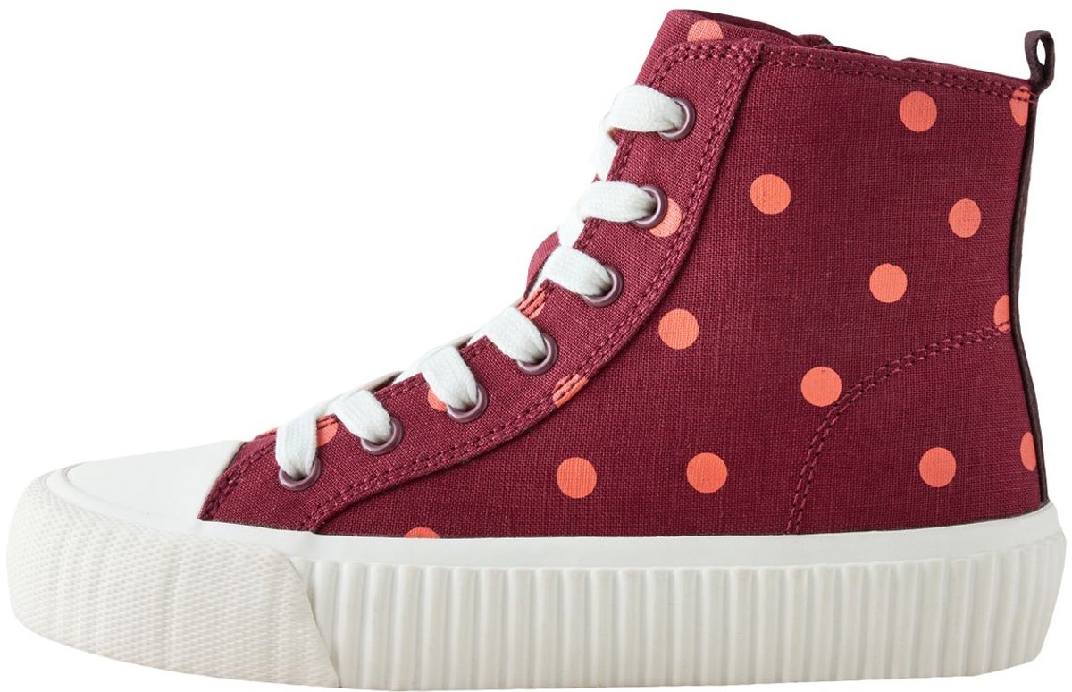 Next - Meisjes - Hoge vetersneakers - Rood