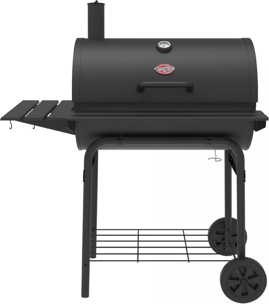 Char-Griller Pro Deluxe Grill Vat Houtskool (brandstof) Zwart