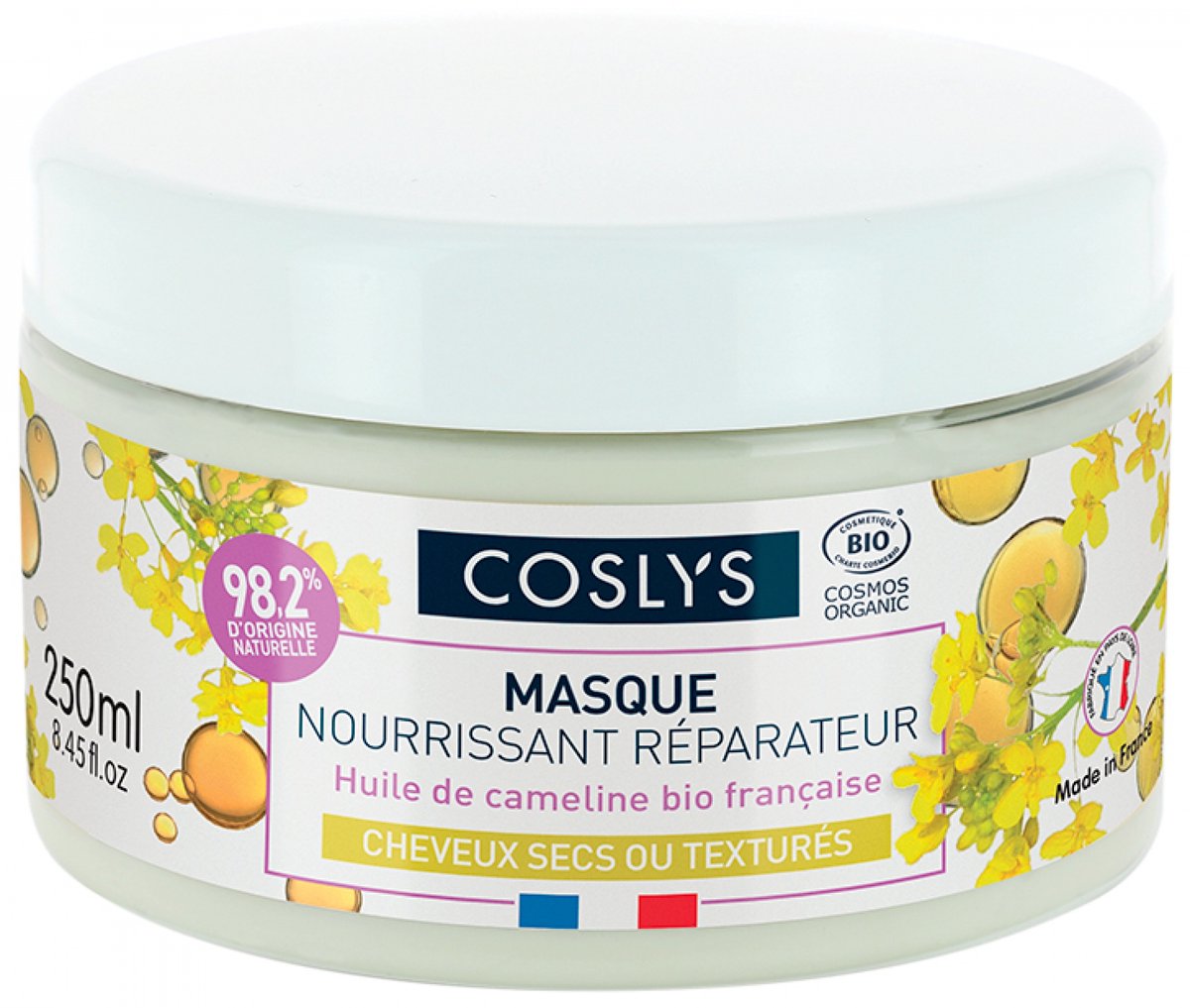 Coslys Voedend Herstellend Masker Bio 250 ml
