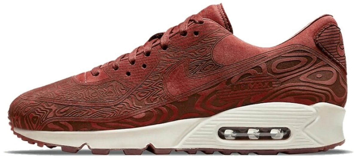Nike Air Max 90 QS Laser special edition US Men 9 US Womens 10.5 27.5 cm DH4689-200 Dark Pony/light Bone-dark Pony