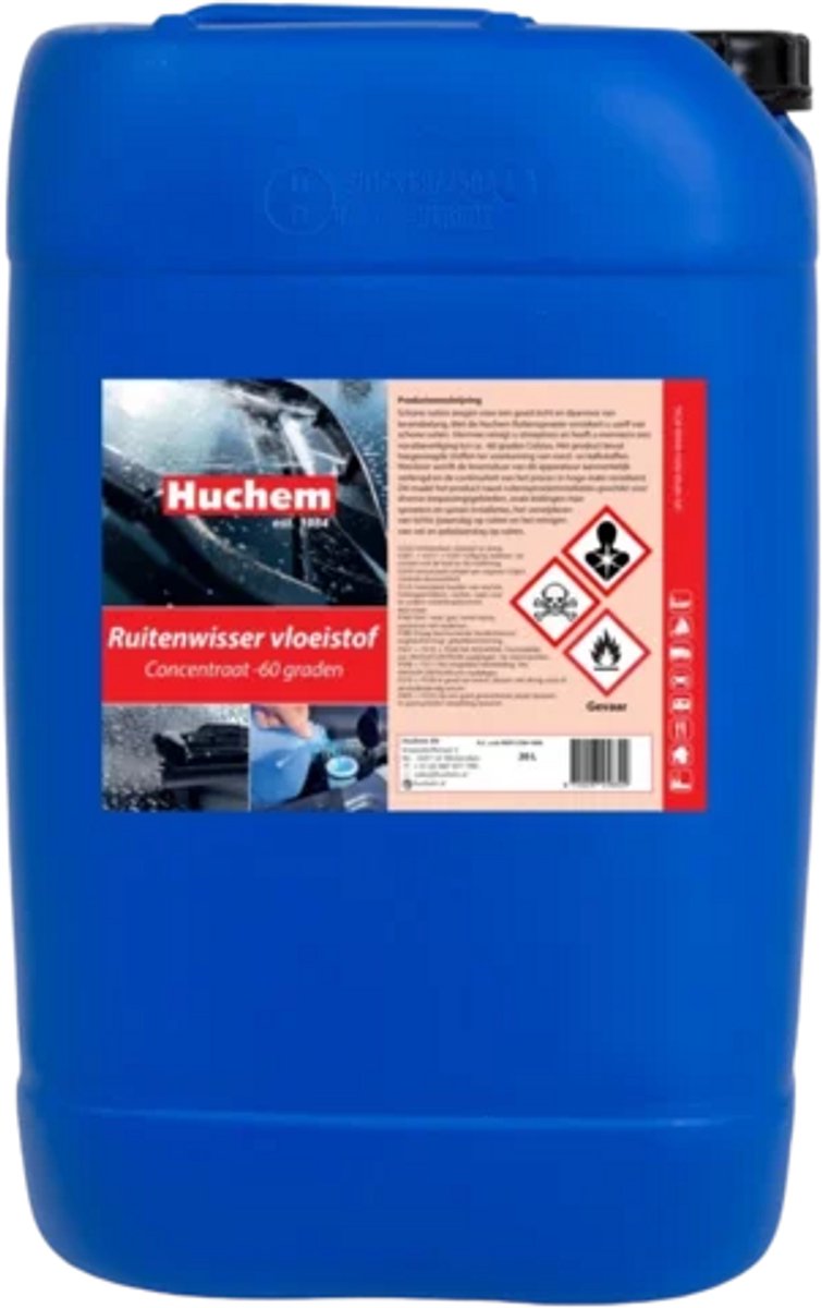 Ruitenwisservloeistof | Concentraat | 20 ltr. | -60 Graden | Screen Wash | Ruitensproeier Antivries | Winter
