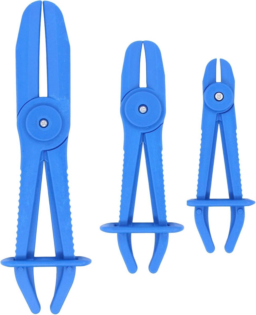 Cosensi- Slangenklem Set - 3 Stuks - 155 mm/185 mm/255 mm - Flexibel Nylon - Duurzaam - Weerstand tegen Chemicaliën - Slangenklemset