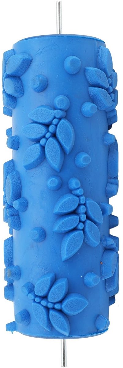 NTH products- Patroonverfrol 12,7 cm - Herbruikbare Rubber Verfroller - Decoratieve Textuurrol - Onderhoudsvriendelijk - Voor Kunst en Decoratie - Uniek Patroon