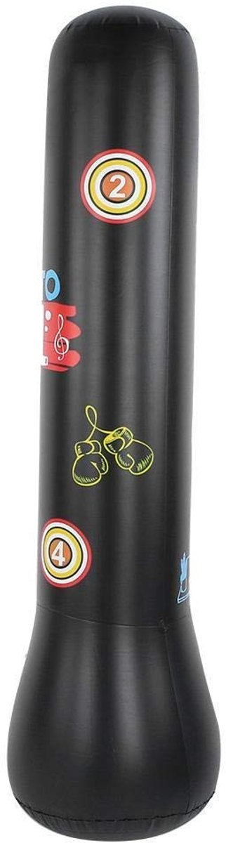 Cosensi- Boxsack Verdikt - Opblaasbare Fitness Boxsack - Vrijstaande Tumbler - Stressvermindering - Geschikt voor Volwassenen/Kinderen - Lichtgewicht PVC-Materiaal - Stootzak