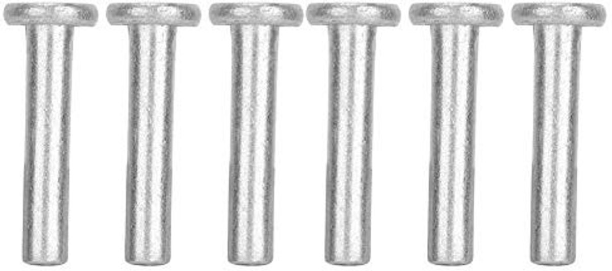 Cosensi- Klinknagel Set 100 Stuks - Aluminium Klinknagels - Platte Kop - M4 x 25 mm - Corrosiebestendig - Stevige Structuur - Bevestigingsmateriaal