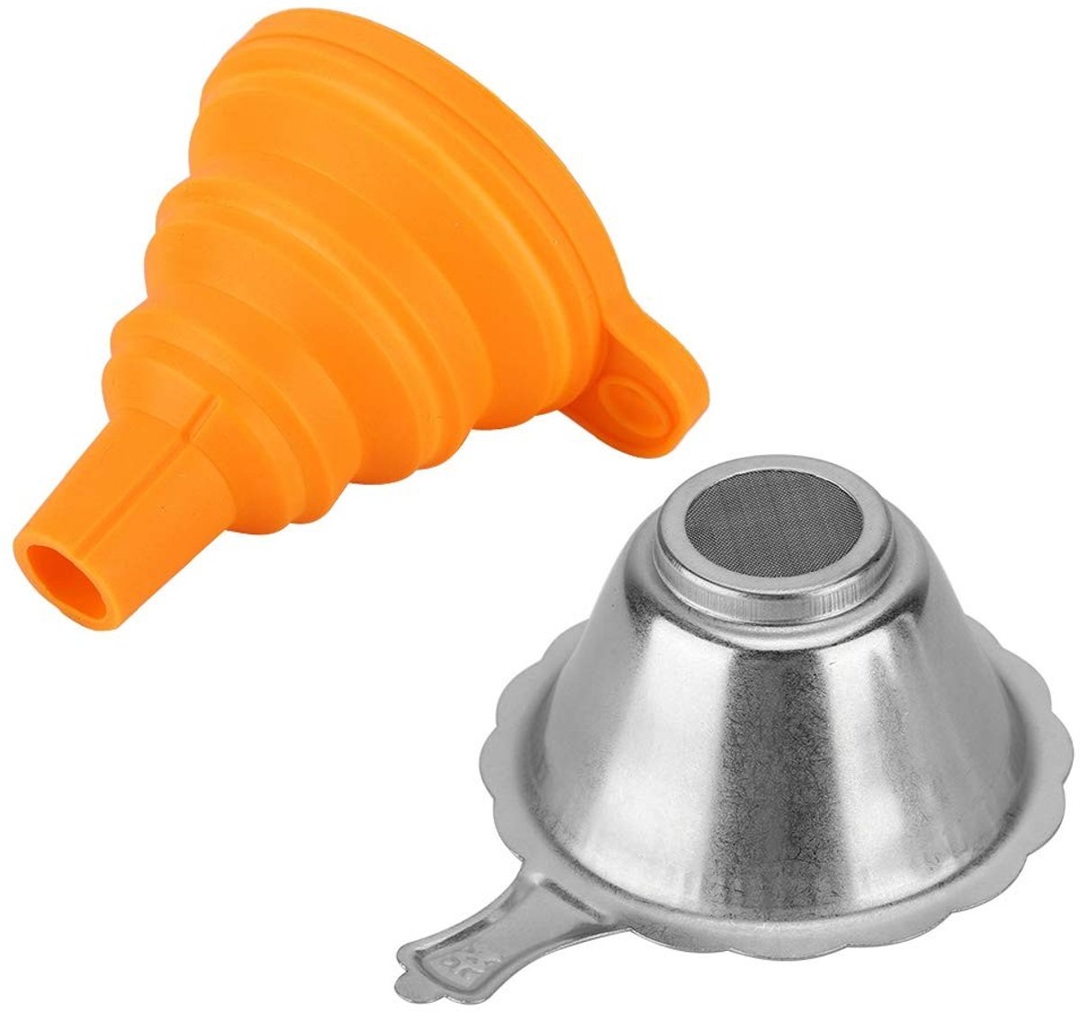 NTH products- 3D-printerfilter Startercombinatie - Opvouwbare Trechter - Metaal Filter - Siliconen Trechter - Afmetingen 10,1x2,9x4,5cm - Gewicht 71g - Harsfilter