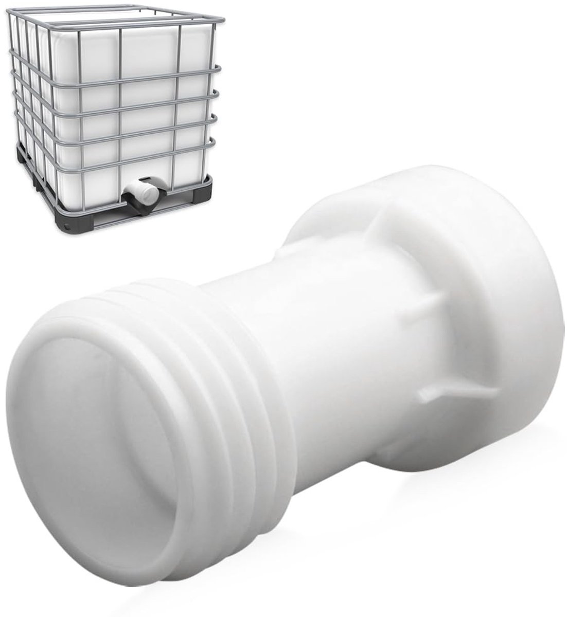 Dailygoods - IBC-Tank Verlenging met S60 x 6 Schroefdraad