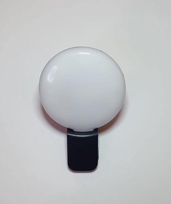 Mini Ring Licht - LED Selfie Lamp - Betere Foto's - Draagbare Clip - USB Oplaadbaar - Roze