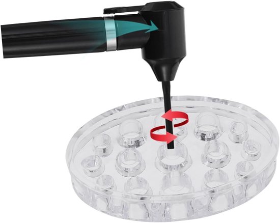 Epoxyhars Roerstaafjes - Pigmentmixer Roerder - Kunstenaars Meng Gereedschap - Elektrisch en Snel Mengen - 3 Sets - Zoals Afgebeeld — afbeelding 5
