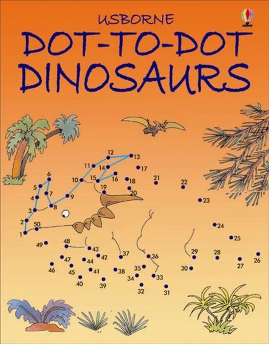 Dinosaurs Dot To Dot Book - cover