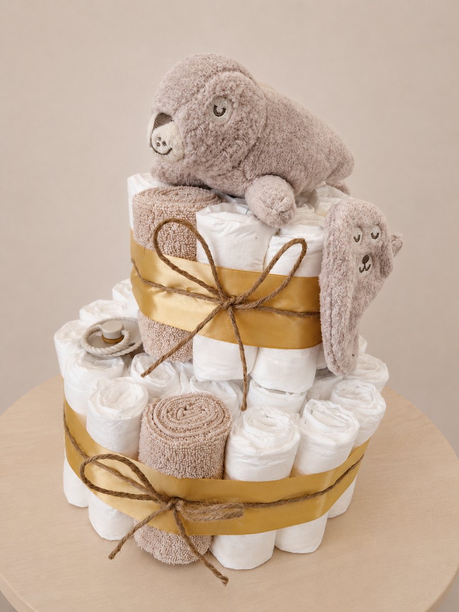 Luiertaart Jollein Deepsea Seal - babyshower - kraamcadeau