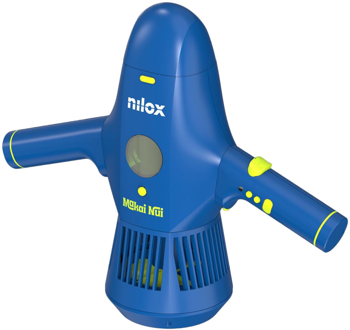 Nilox Aquascooter Kahuna Blauw - Tot 5 meter diep - Ook op SUP aan te sluiten - Cruise Control - Tot 60 minuten