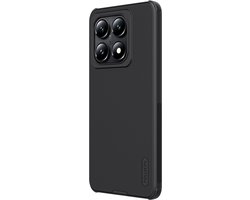 Nillkin Frosted Shield Hoesje Geschikt voor Xiaomi 14T Pro | Compatibel met MagSafe | Back Cover met Magneet | Zwart
