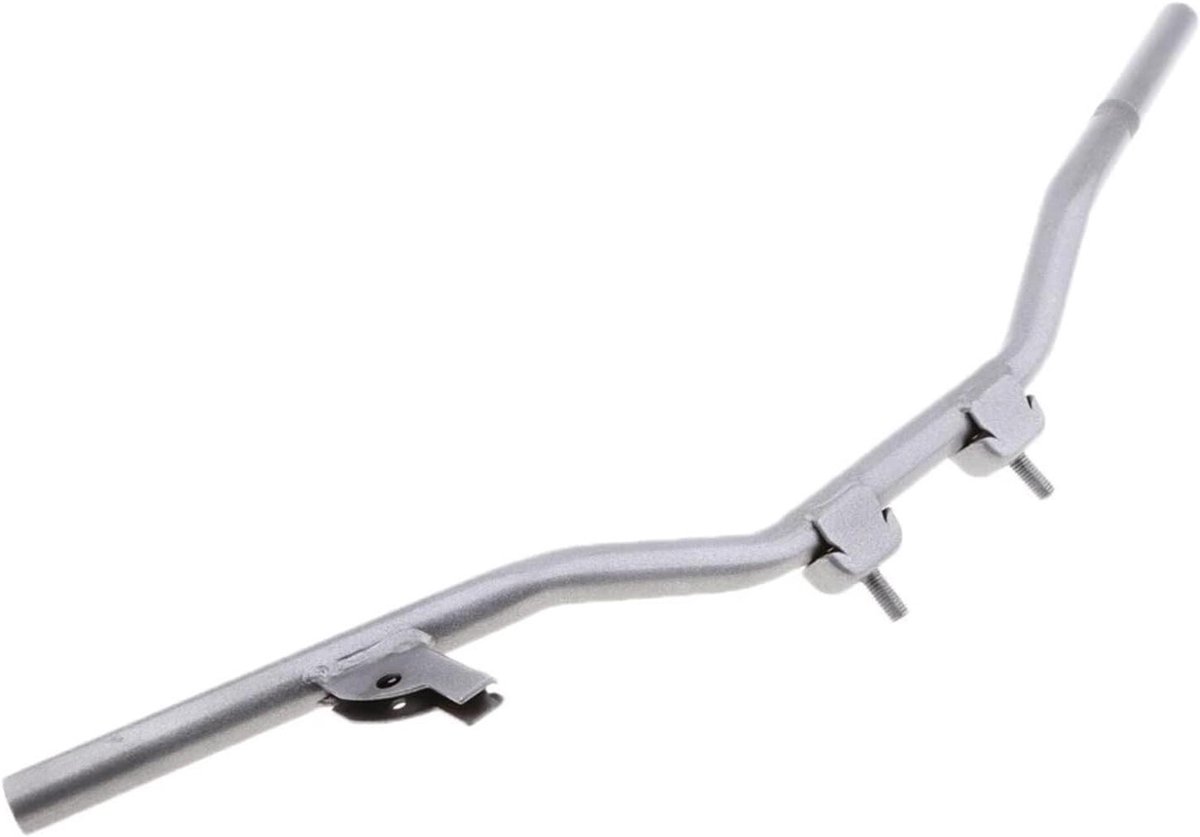 Motorfiets Stuurversteviging - Stuur Stabilisator - Rijcomfort Verbeteren - Aluminiumlegering Materiaal - 590 mm Lengte - Zilver