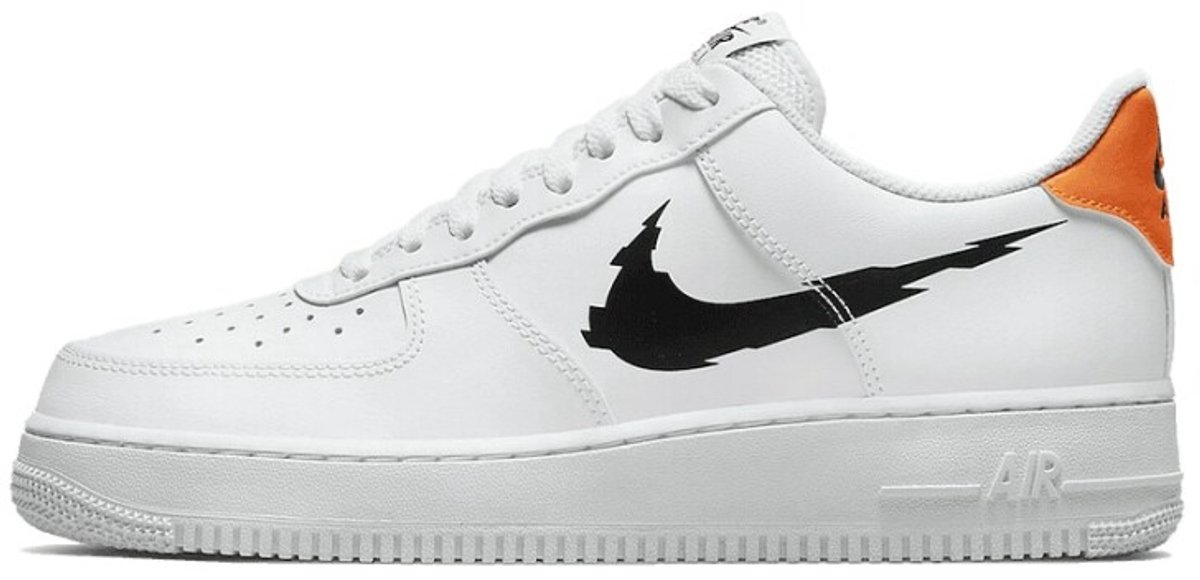 Nike Air Force 1 Low ‘Glitch Swoosh’ Sneakers Unisex Limited Edition Wit