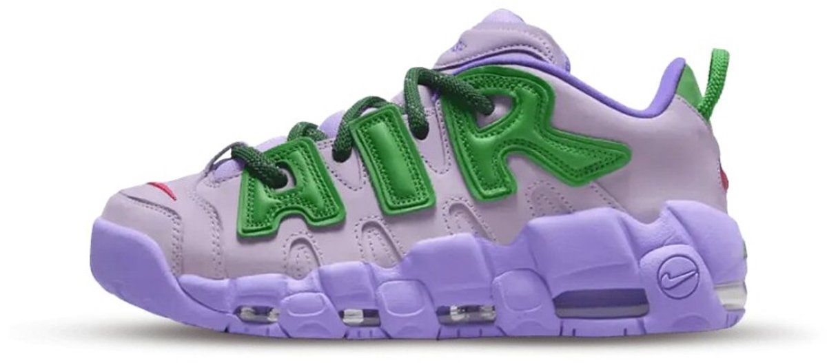AMBUSH x Nike Nike Air More Uptempo Low Lilac Sneakers Unisex Wit