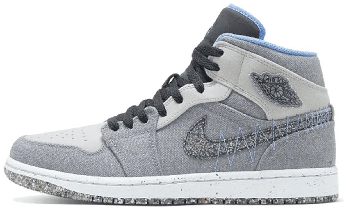 Nike Nike Air Jordan 1 Mid Crater “” “” Sneakers Unisex Grijs
