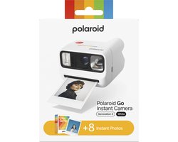 Polaroid Go Gen 3 White + Color Film Bundle - 8 Photos