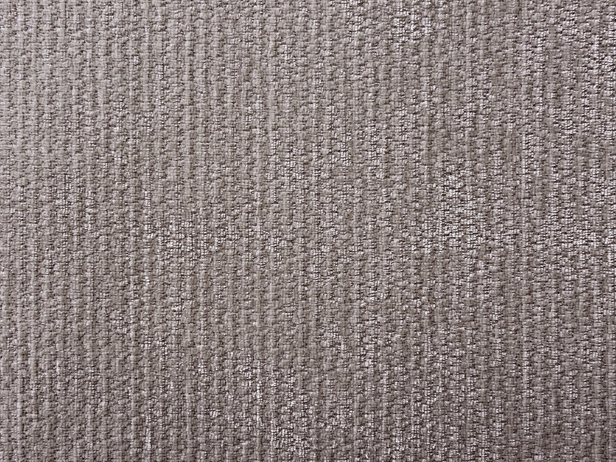 Vente-unique Hoekfauteuil in getextureerde taupe stof CARLIVI