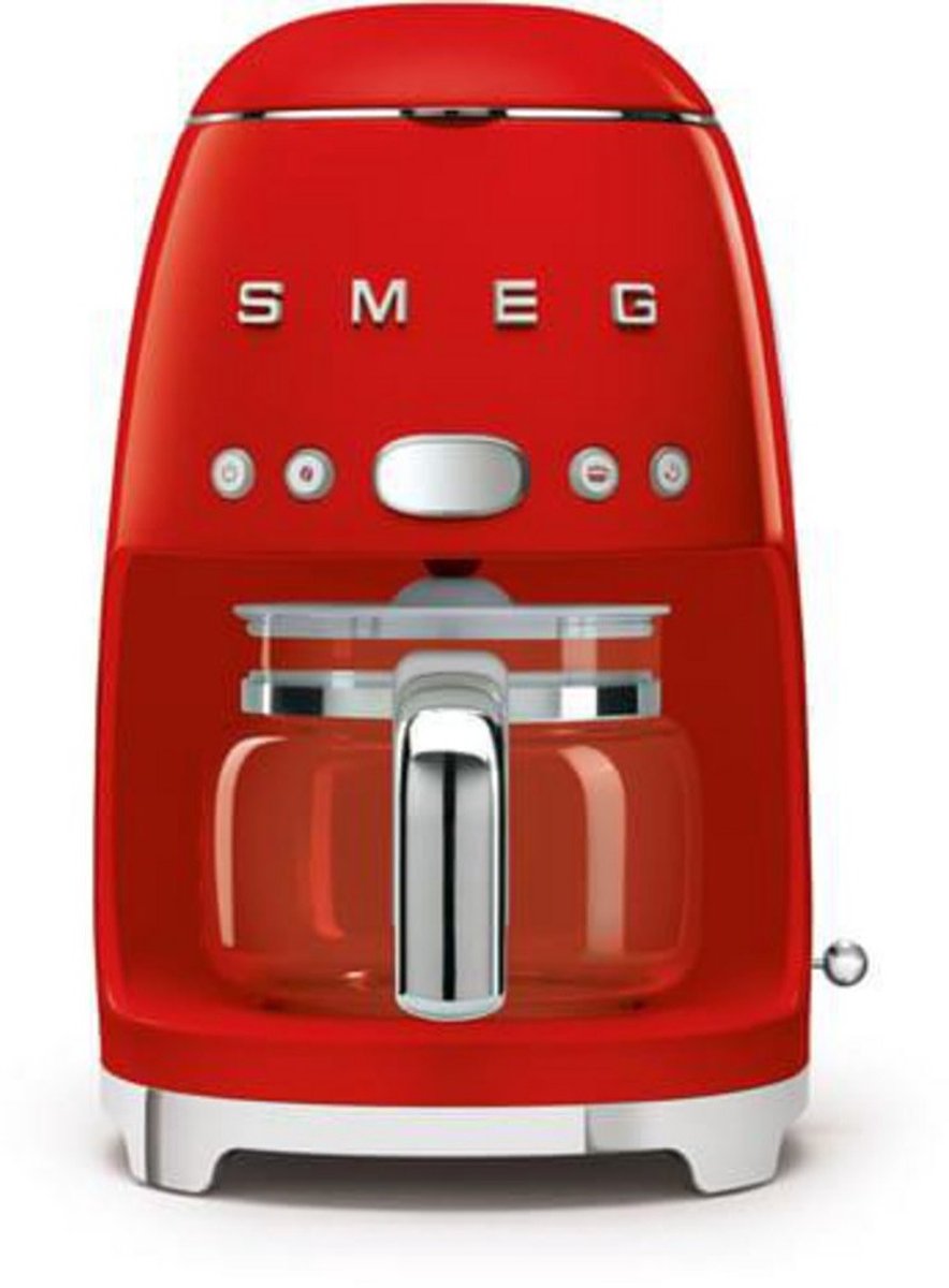 Smeg DCF01RDEU koffiezetapparaat Half automatisch Espressomachine 1,4 l