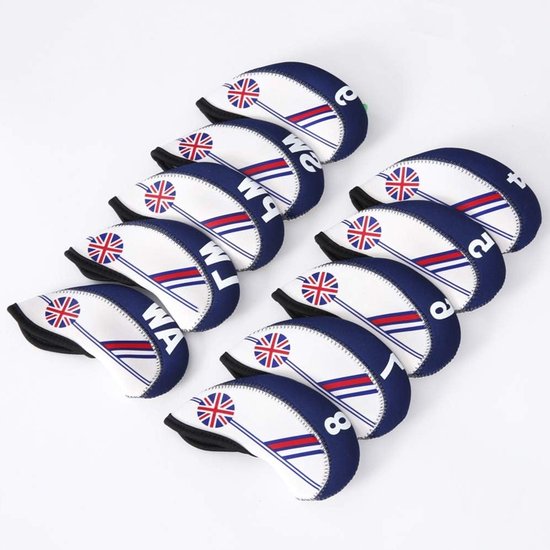 Dailygoody - Golf ijzeren hoofdhoezen - 10 stuks - Bescherming voor golfclubs - Universele maat - Duurzaam en stijlvol - Ideaal voor golfers - Inclusi van Merkloos — afbeelding 2