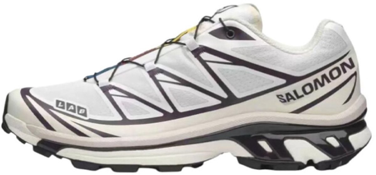 Salomon XT-6 White Vanilla Ice Plum - Maat 44
