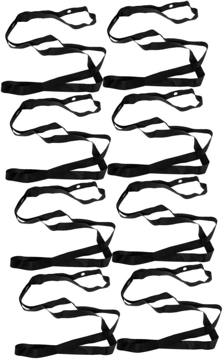 Fietsvelglint Sets - Binnenband Bescherming - Lekke Banden Voorkomen - Duurzaam PVC Materiaal - 8 Stuks - Zwart