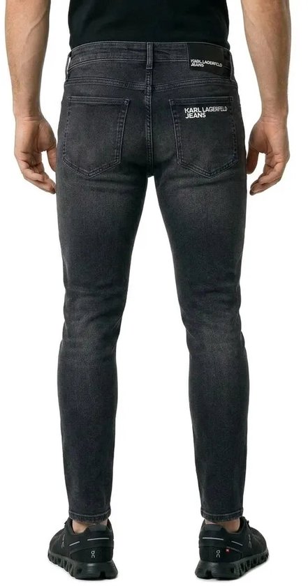Karl Lagerfeld Jeans B3m10027 Skinny Fit Spijkerbroek Zwart 32 / 32 Man
