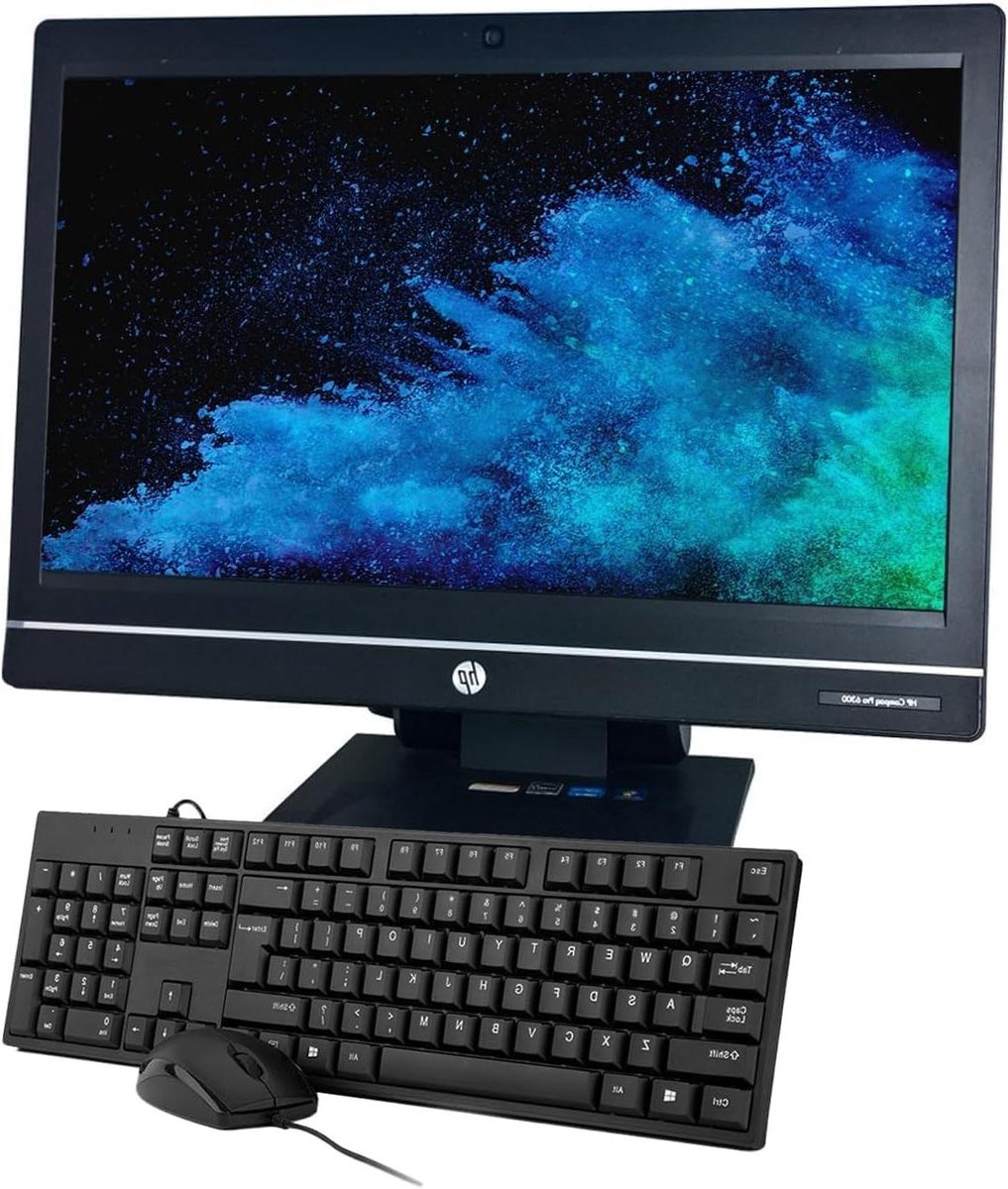All-in-One Desktop Computer - PC Alles-in-één - Productief Werken - Inclusief Toetsenbord en Muis - 215 inch - Zwart