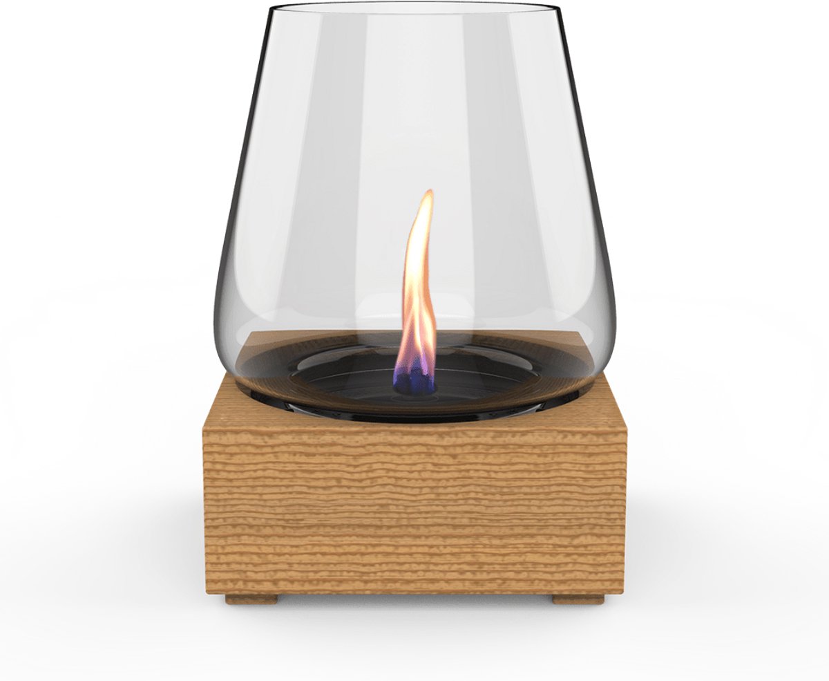 Bol.com Tenderflame Poppy 17 Tafelhaard – Natuurlijk – Sfeerhaard Binnen – Tenderfuel – Bio-Ethanol Alternatief – Rookvrij, veil... aanbieding
