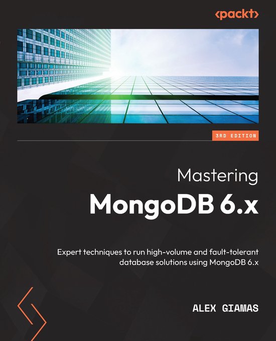 Mastering MongoDB 6.x - cover