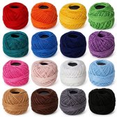 blanc, noir, rouge, bleu, vert, jaune, rose et violet
