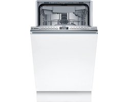 Bosch SPV4HMX10E - Inbouwvaatwasser - 10 Couverts - RVS - Volledig ingebouwd - E label - 44 dB - AquaStop - Stil - Besteklade