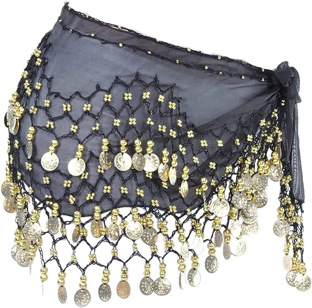 Indiase Dansriem voor Buikdans, Sjaal en Halsdoek - Perfect voor Hip Hop Kostuums en Dansuitvoeringen