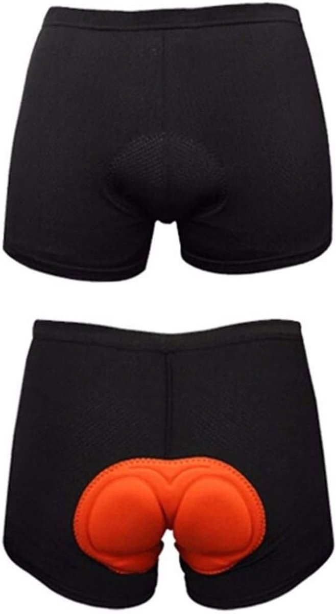 Ademende Fietsonderbroek voor Mannen met 3D Schuimkussens, Antislip en Vochtregulerend Design — afbeelding 2
