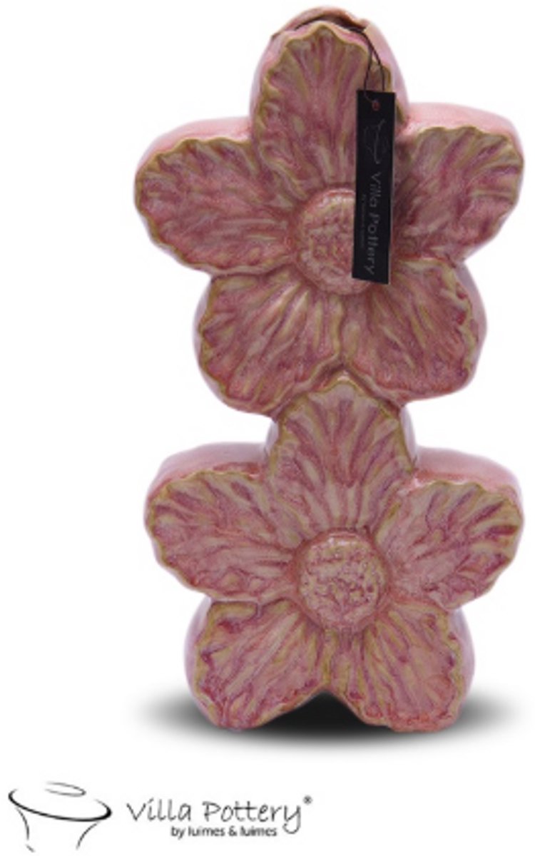 Villa Pottery Vaas - Villa Pottery - Woondecoratie - Keramiek - Decoratie - Woondecoratie - Olivia 2_1 Pink Roze
