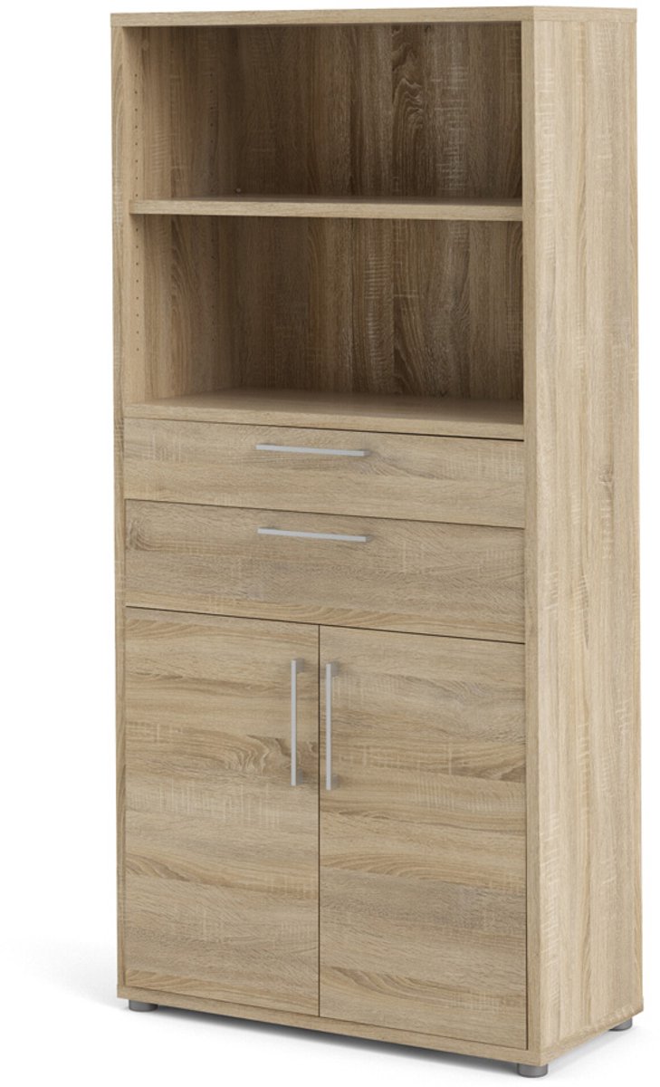 Giga Living Boekenkast Prima - Naturel - 90x185x45cm