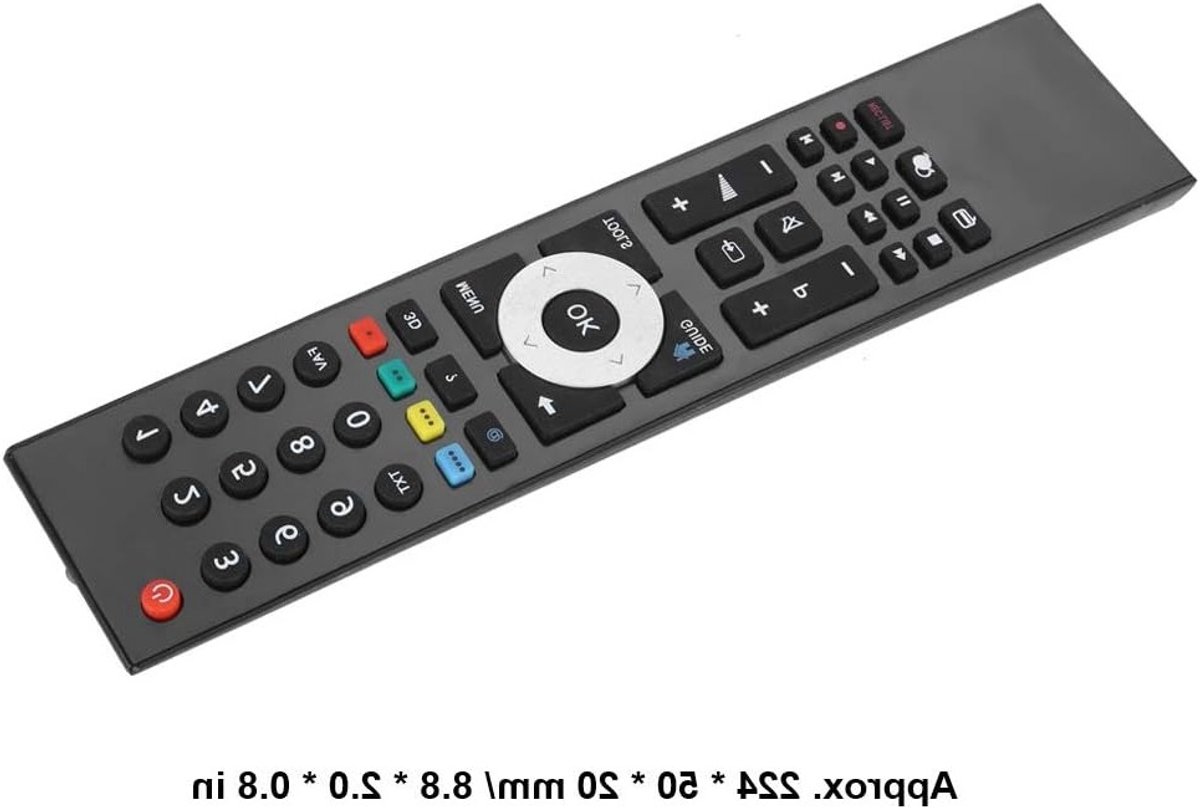 Vervangende afstandsbediening voor GRUNDIG Smart TV - Compatibel, Betrouwbaar en Gebruiksvriendelijk