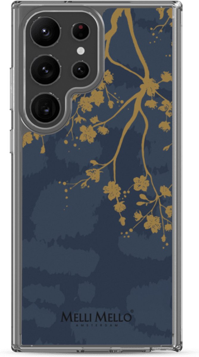 Melli Mello Telefoonhoesje Golden Branch (Soft case) - Samsung Galaxy S23 Ultra
