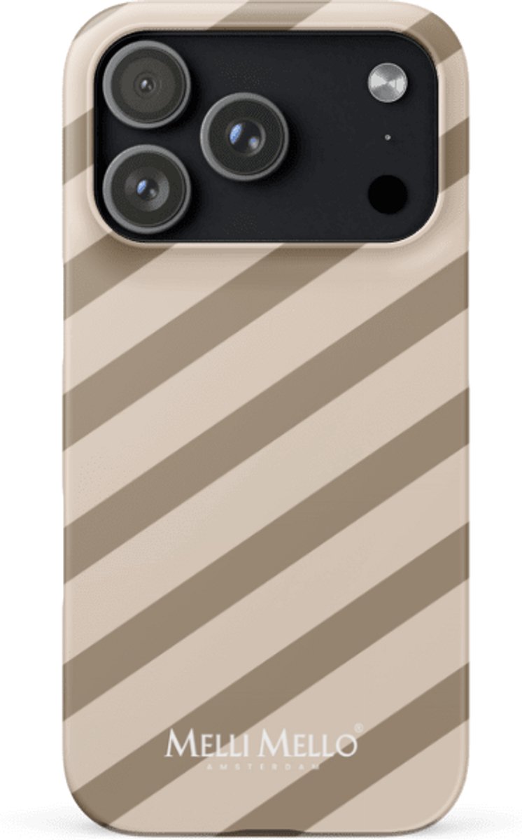 Melli Mello Telefoonhoesje Sand Stripe (Hard Case) - Apple iPhone 17 Pro