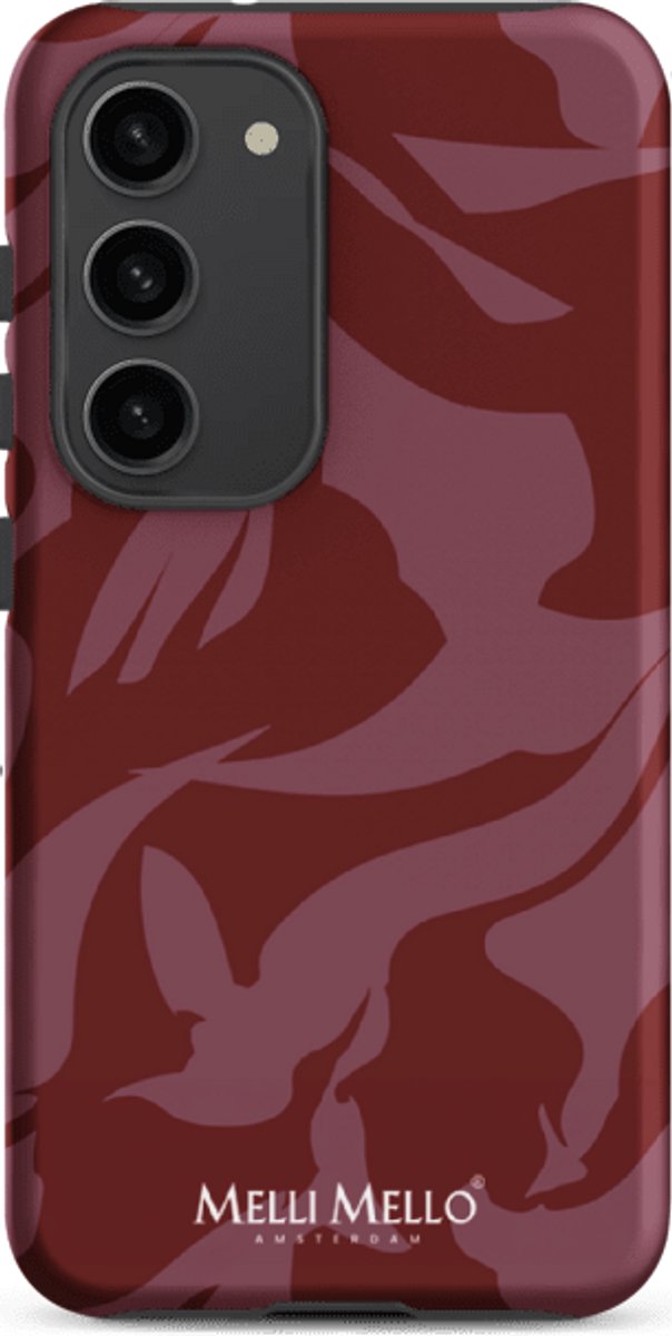 Melli Mello Telefoonhoesje Crimson Wave (Tough Case) - Samsung Galaxy S23