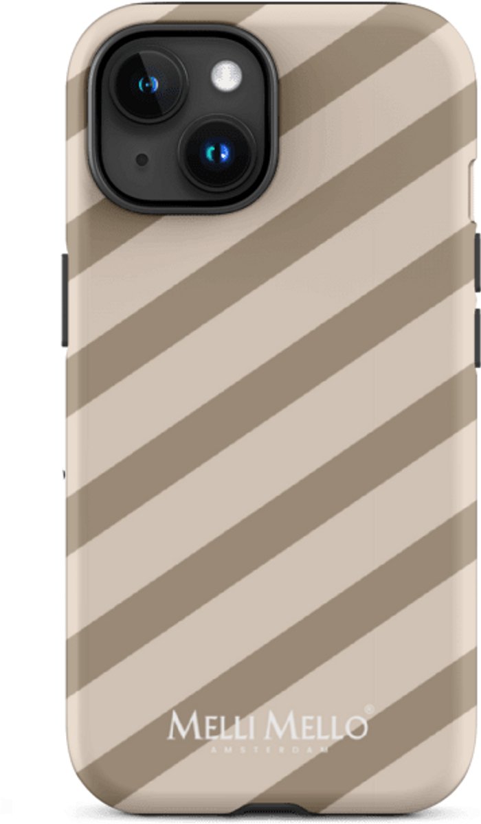 Melli Mello Telefoonhoesje Sand Stripe (Tough Case) - Apple iPhone 15