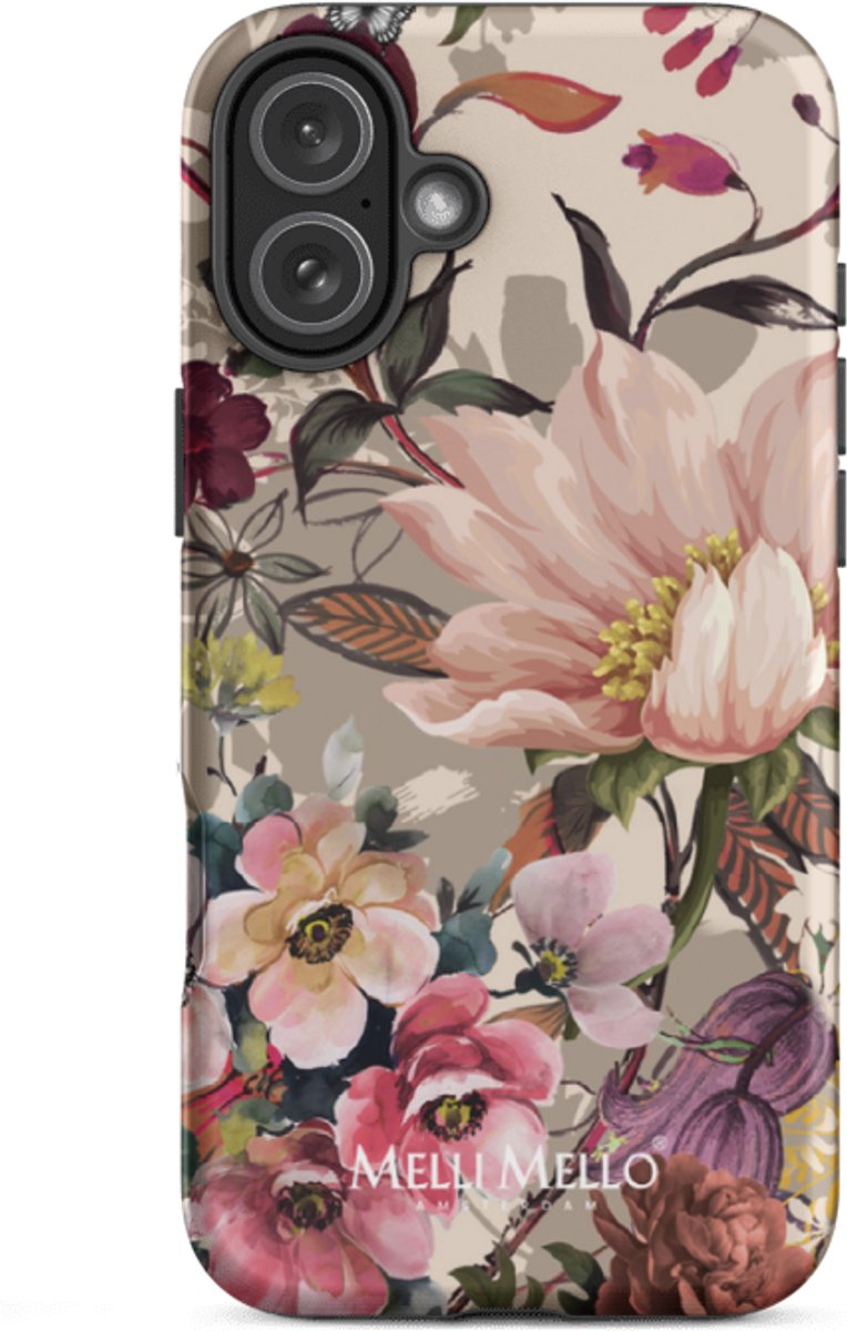 Melli Mello Telefoonhoesje Vintage Palm (Tough Case) - Apple iPhone 16 Plus
