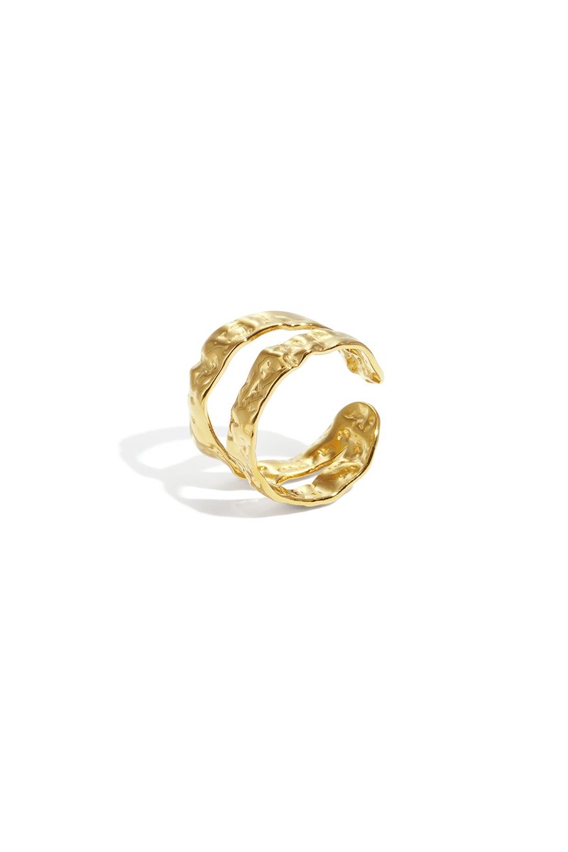 Gestructureerde dubbele ring