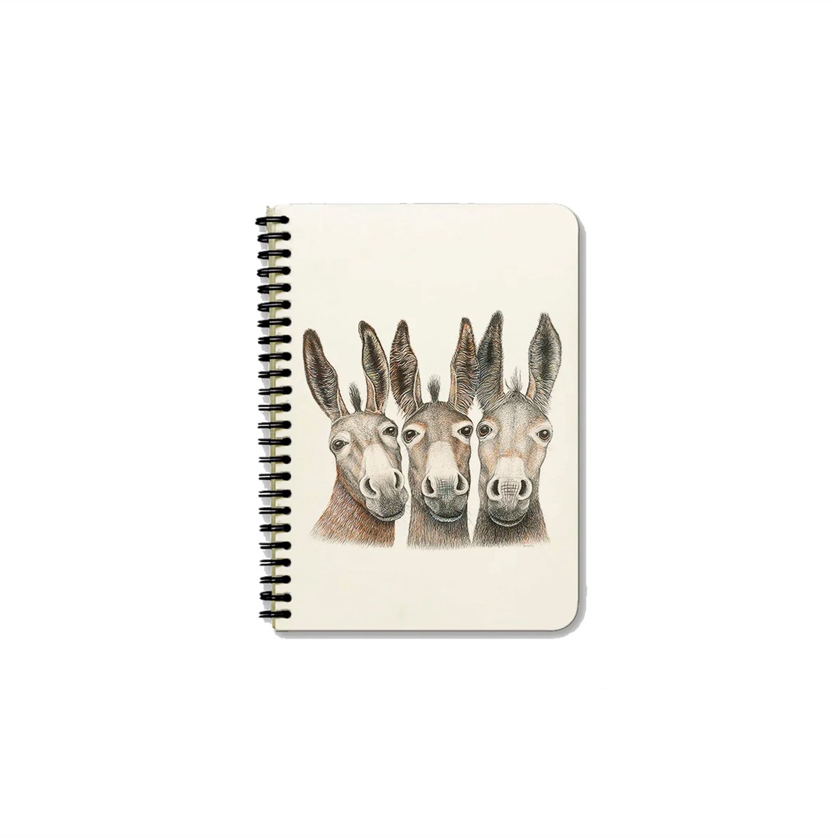 Charlotte Nicolin notitieblok A5 Amigos, hardcover spiraalschrift, 50 gelinieerde pagina's, 100 g papier, SNPA59115