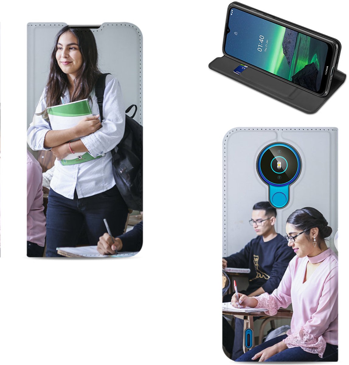Nokia 1.4 Hoesje Maken met Foto's