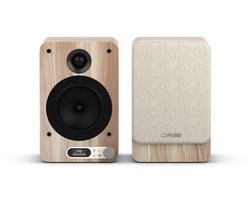 Pure Classic Active - Het tv-/hifi-/radio-geluidssysteem, Wit/Eiken