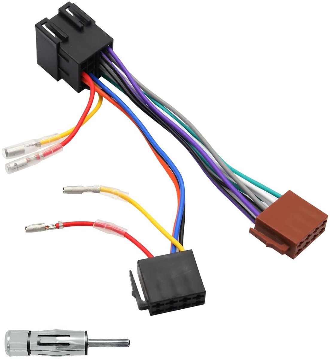 Universele Car Radio Adapter Set met Antenne Adapter en ISO Plug voor Eenvoudige Installatie van Autoradio's