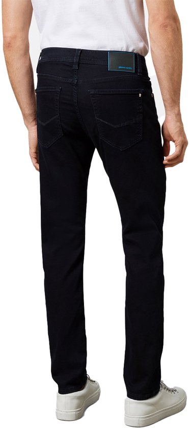 Pierre Cardin - Pantalon Lyon Future Flex Blauw Foncé - Coupe Moderne - Pantalon Homme taille W 34 - L 32