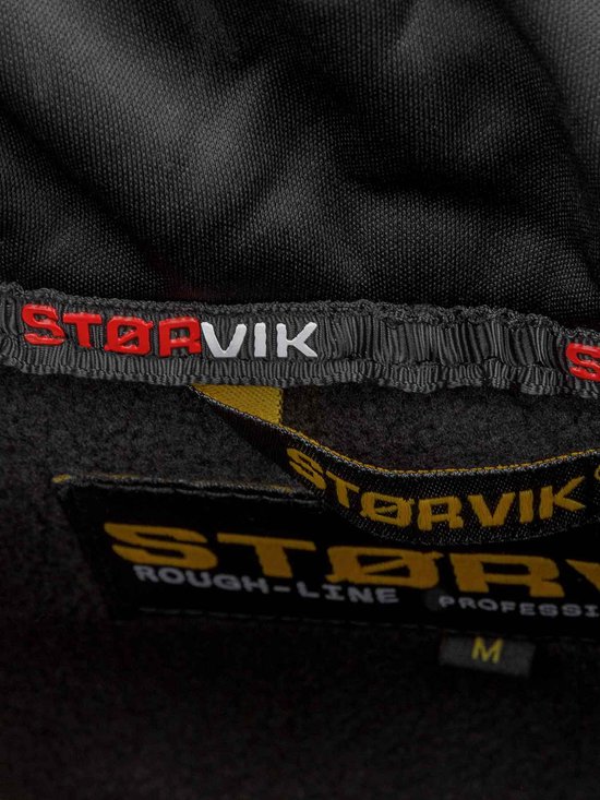 STØRVIK Softshell Work Jacket Windproof 4 seasons Men Black - Taille XL - ZEUS